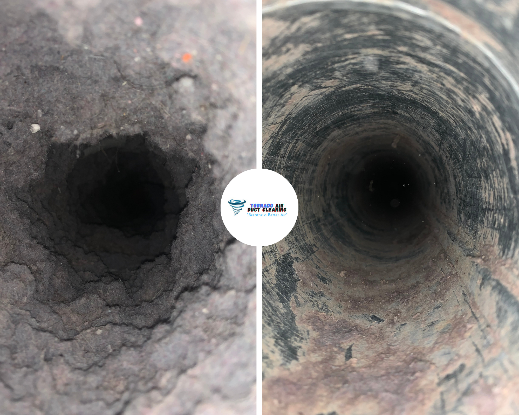 Dryer Vent Cleaning Before And After